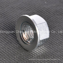 Hex Disc Nut Carbon Steel Zinc Plated